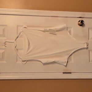 A New Day Scoop Neck Thong Bodysuit Size large NWT